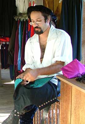 Jay at work